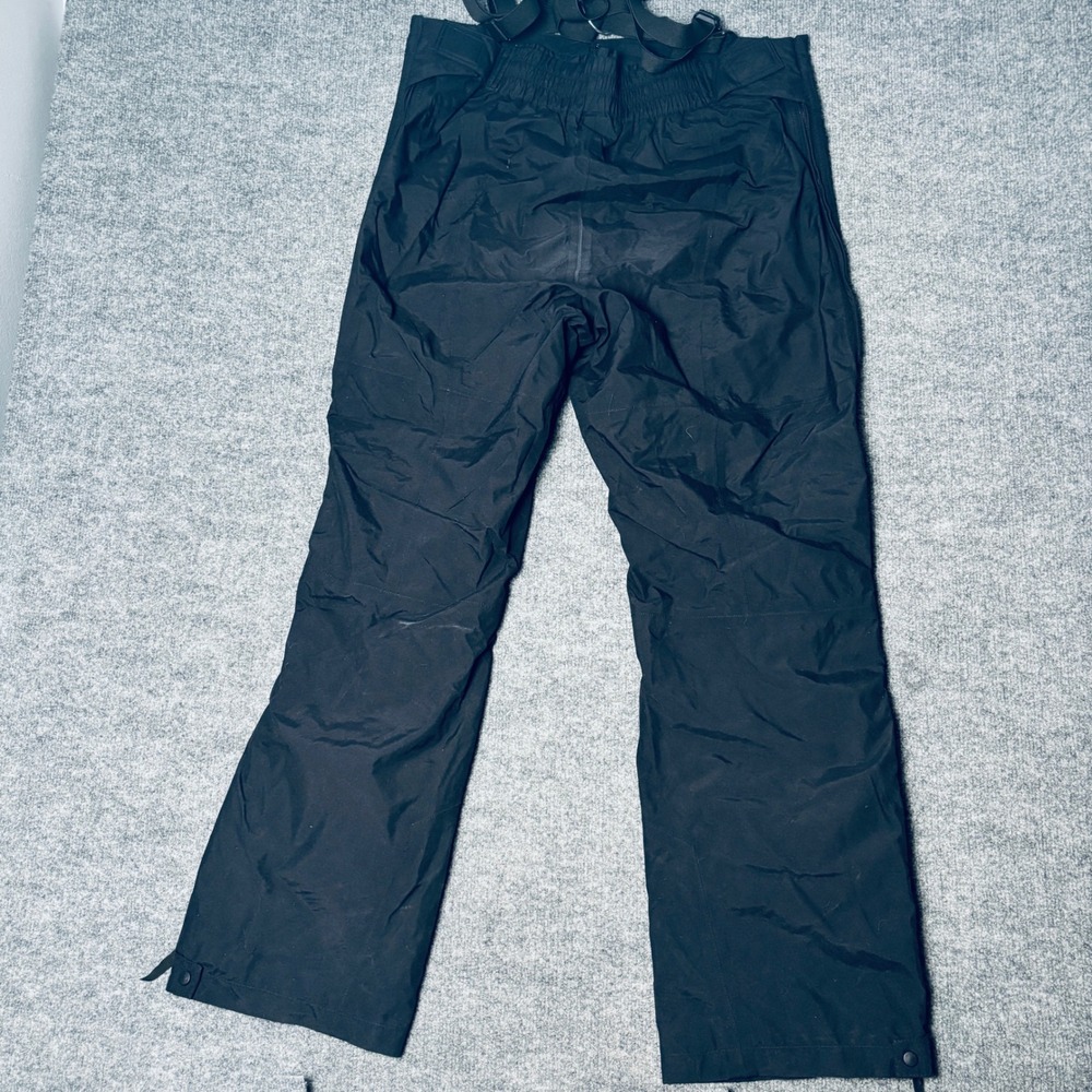 EMS Eastern Mountain Sports Gore-Tex XCR Ski Snow Pants Mens L Black Suspenders